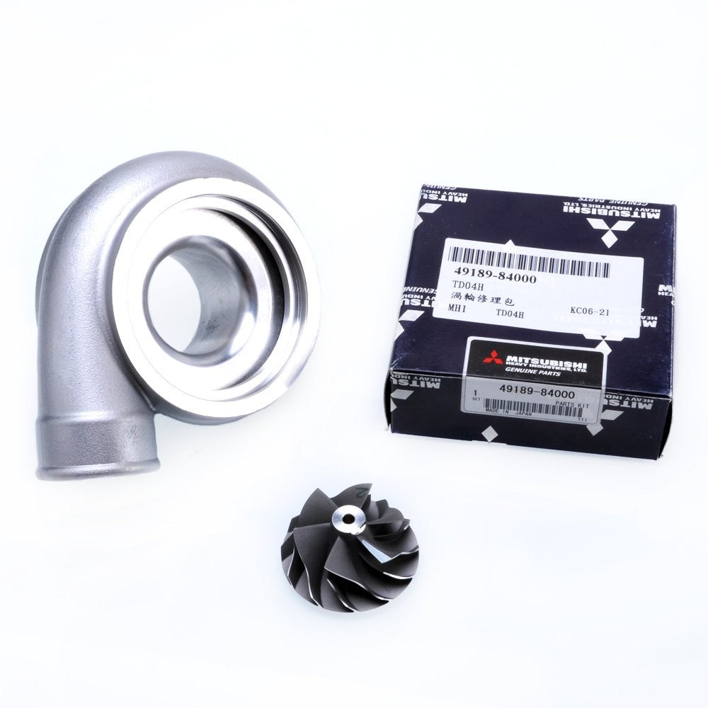 Compressor Upgrade kit Fit Mitsubishi TD04H 04HL 19T w/ Genuine Repair Kit