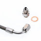 Fits TOYOTA 1JZ/2JZ w/ Garrett GT28R GT30R GT35R B.B. Turbo Oil Feed Line Kit