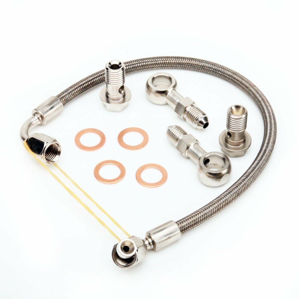 TRITDT Turbo Oil Feed Line Kit for Mini Cooper R56 R58 R60 07~12 11657534454