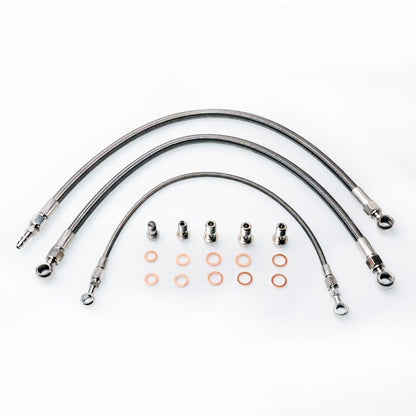 TRITDT Fits Nissan RB25DET RB30DET w/ GT28R GT2871R B.B Turbo Install Kit