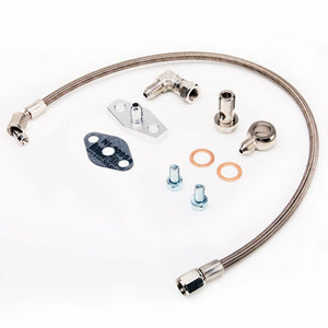 TRITDT Oil Feed Line for Volvo740 760 940 w/ Garrett T3 T4 T03B T04B T04E B230FT