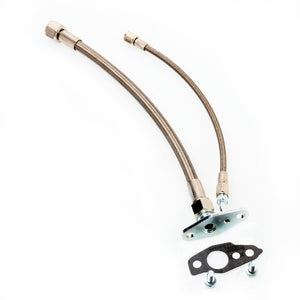 TRITDT Fits TOYOTA CT12 CT20 CT26 Turbo Oil Feed and Drain Line Kit 4AN / 10AN