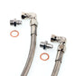 TRITDT Fits NISSAN Skyline RB20DET Stock Turbo Water Line Kit 6AN M16x1.5mm