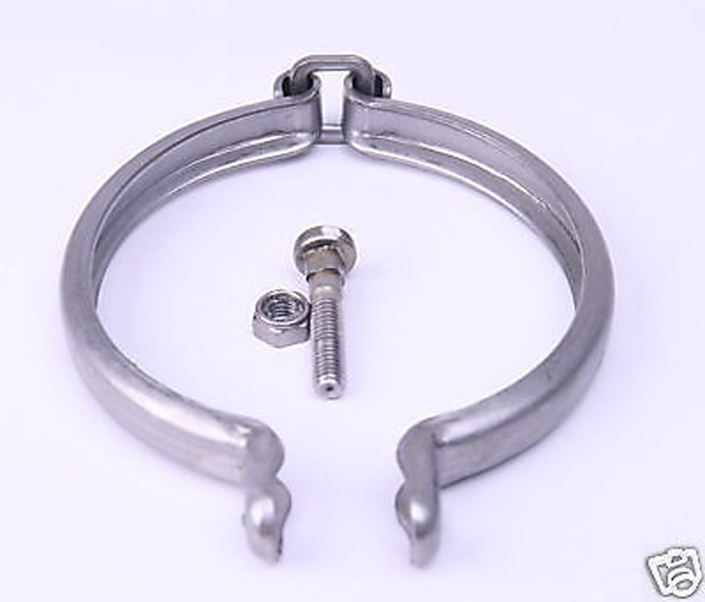 TRITDT Turbocharger Turbine V-Clamp 115.5 mm For MHI TD08 / HKS T51R Turbo