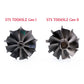 TRITDT Turbo Monster Gen II For TD06SL2 9 Blades Super High Flow Turbine Wheel