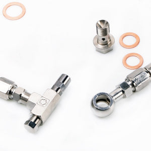 Fits Garrett GT2860R GT3076R GT3037 GT3582R B.B. Install Kit 35cm Drain Line