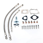 TRITDT Fits SR20DET Silvia S14 S15 TD06H TD05H TD06SL2 Oil and Water Line Kit
