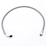 TRITDT Turbo Teflon Line / Hose To 4AN OD 1/4" Str to 90 Deg 60cm /24" PTFE