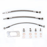Fits Mitsubishi 4G63T EVO 4~9 w/ Garrett GT3076R GT3071 Oil and Water Line Kit