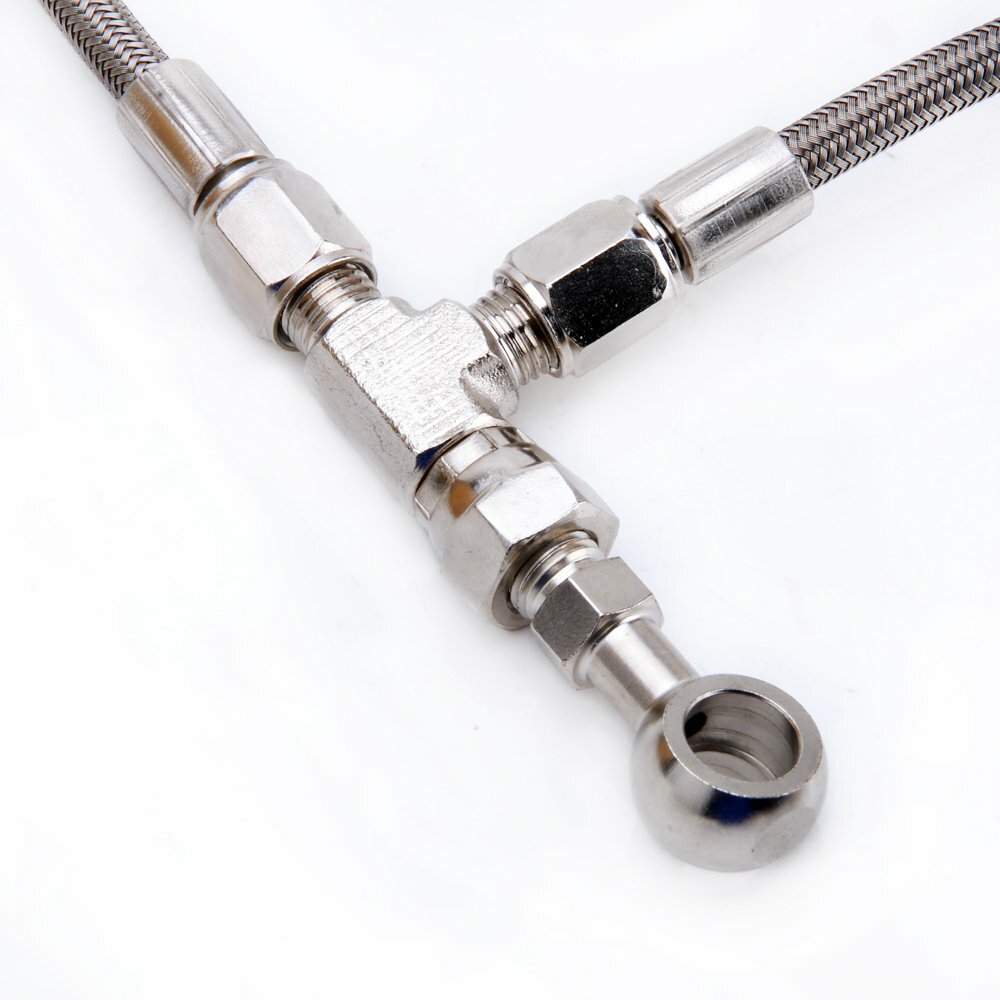 TRITDT Fits Subaru 02~06 WRX / 04~14 STI TD04L TD05H AVCS/Turbo Oil Feed Line