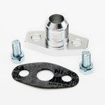 TRITDT Turbo Oil Return Flange Kit 10AN for Garrett GT28 GT30 GT35 Ball Bearing