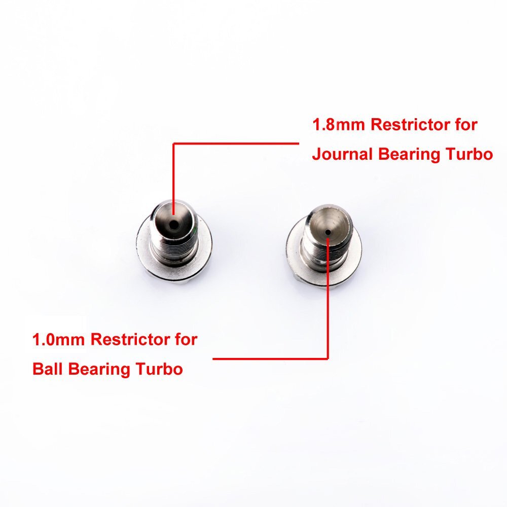 TRITDT Banjo Bolt Kit M10xP1.5 w/1.8mm Hole for SUBARU TD04L RHF5 Turbo Oil Feed