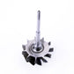 TRITDT Turbine wheel Shaft For Mitsubishi TD06H TD06H4 11 Blade / Inconel718