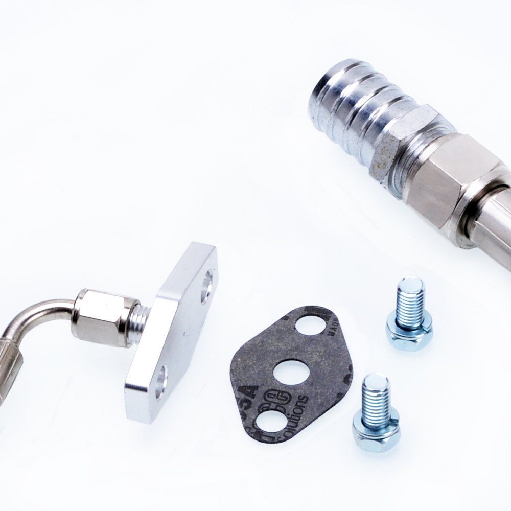 TRITDT Fits RB25/RB30DET w/ Garrett GT4202R GT4508R B.B. Oil and Water Line Kit