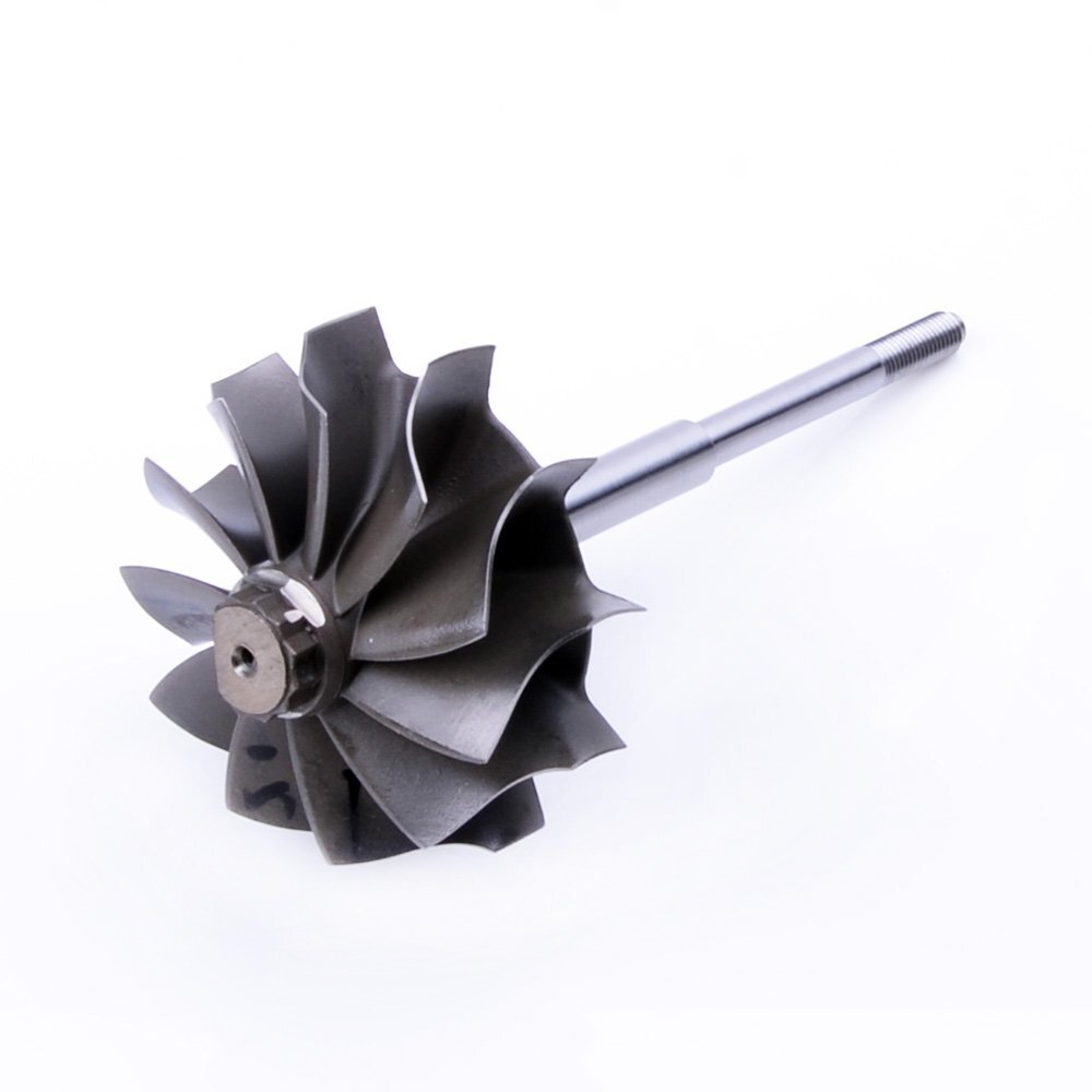TRITDT Turbine wheel Shaft For Mitsubishi TD06H TD06H4 11 Blade / Inconel718
