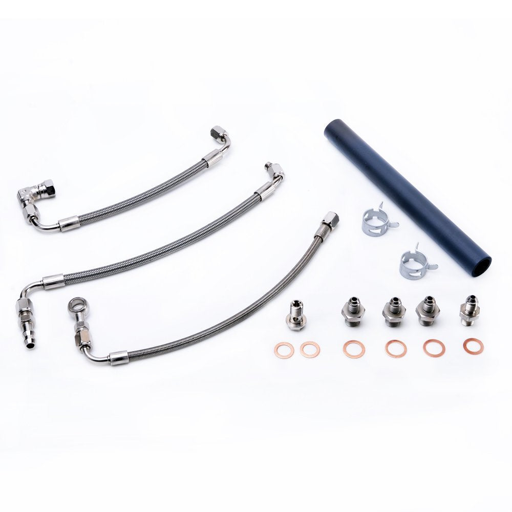 TRITDT Fits Ford VOLVO 2.0 EcoBoost w/ Stock K03 Turbo Oil and Water Line Kit