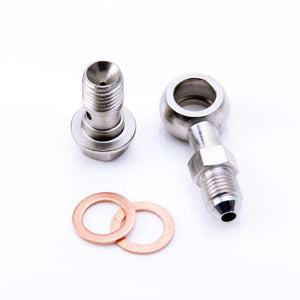 TRITDT Fits VOLVO SAAB TD04L TD04H TD04HL Turbo Oil Banjo Bolt Kit M12x1.5mm