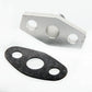 TRITDT Turbo Oil Return Flange Kit 8AN Fit Garrett GT28 GT30 GT35 Ball Bearing