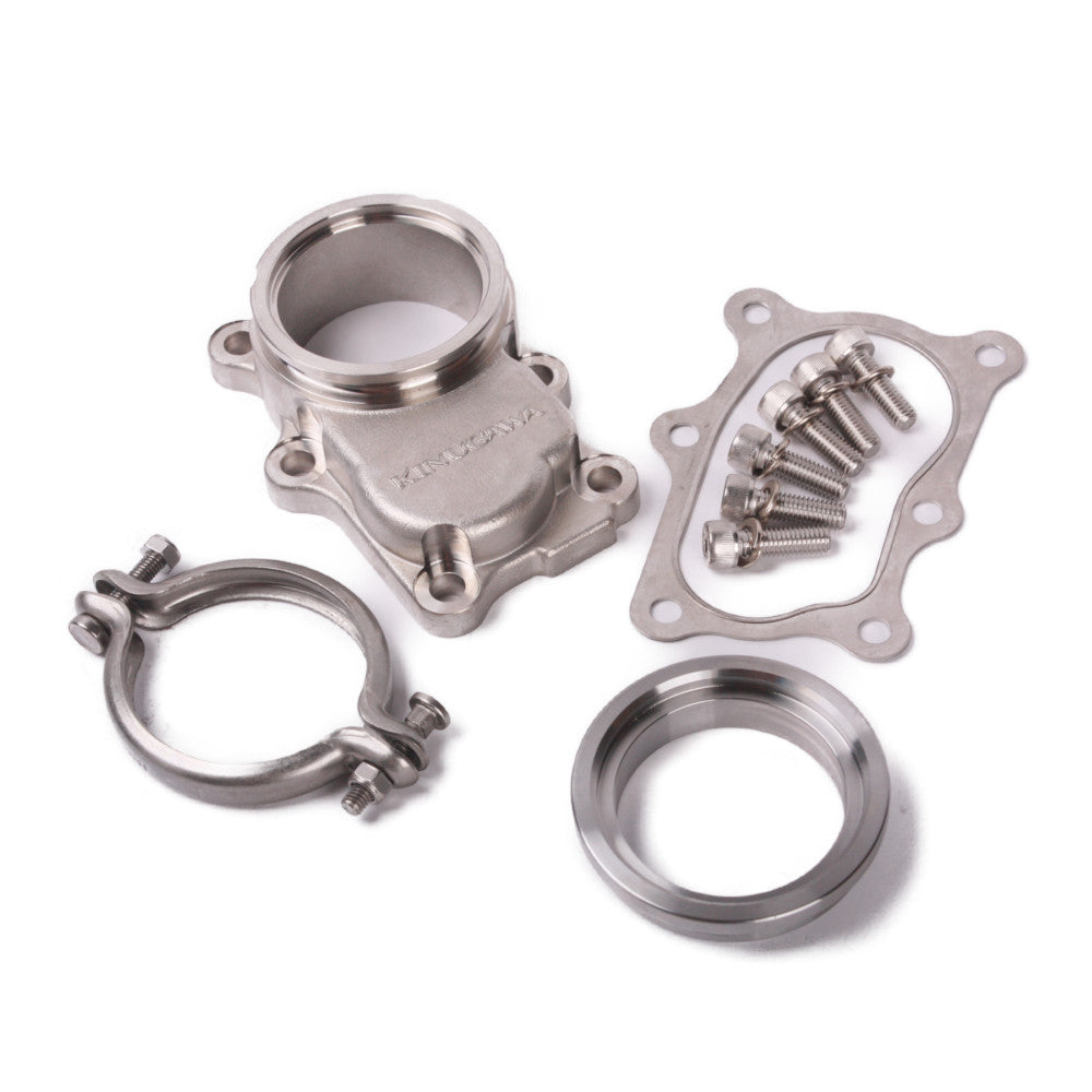Kinugawa Turbo V-band Dump Pipe Flange For NISSAN RB20DET RB25DET Factory Turbine Housing